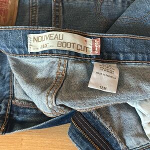 Levi 315 bootcut jeans size 12